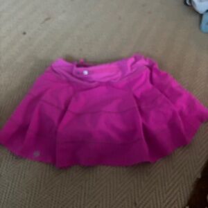 hot pink lululemon skirt